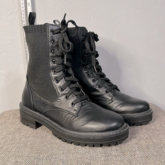 Yellowbox Akie style dark brown boots, size 7 1/2. - Picture 1 of 13